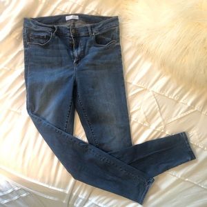 Ann Taylor LOFT performance denim leggings size 12